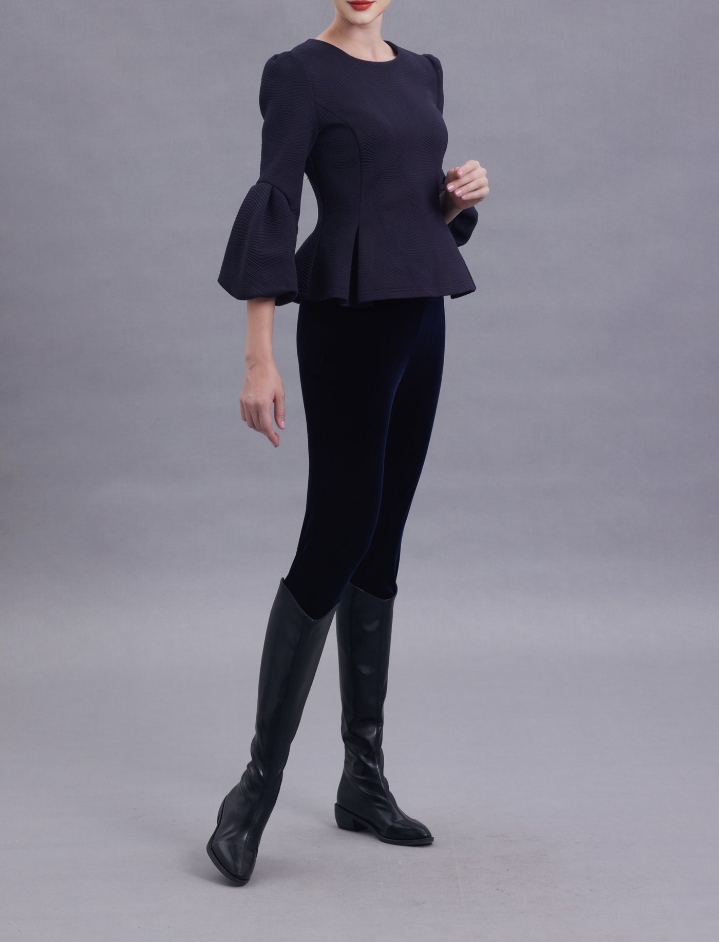 Irene Stretchy Velvet Skinny Legging  - Luxurious, Fun & Multifunctional