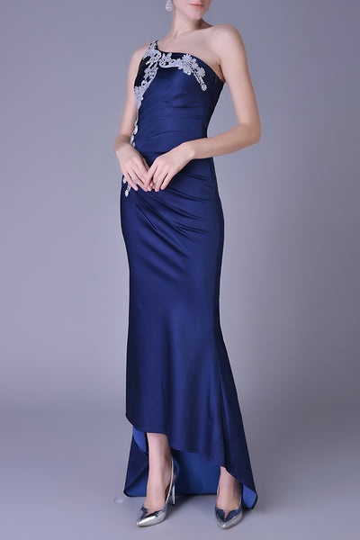 DIANA LU COUTURE Embroidered Lavish Gown - Phoenix Series -Bianca Gown