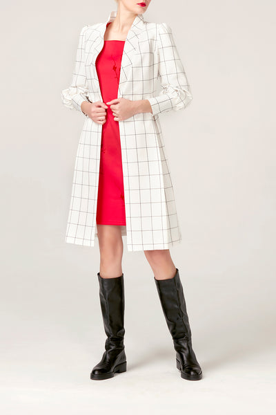 Jenny Han Collar Modern Trench Coat