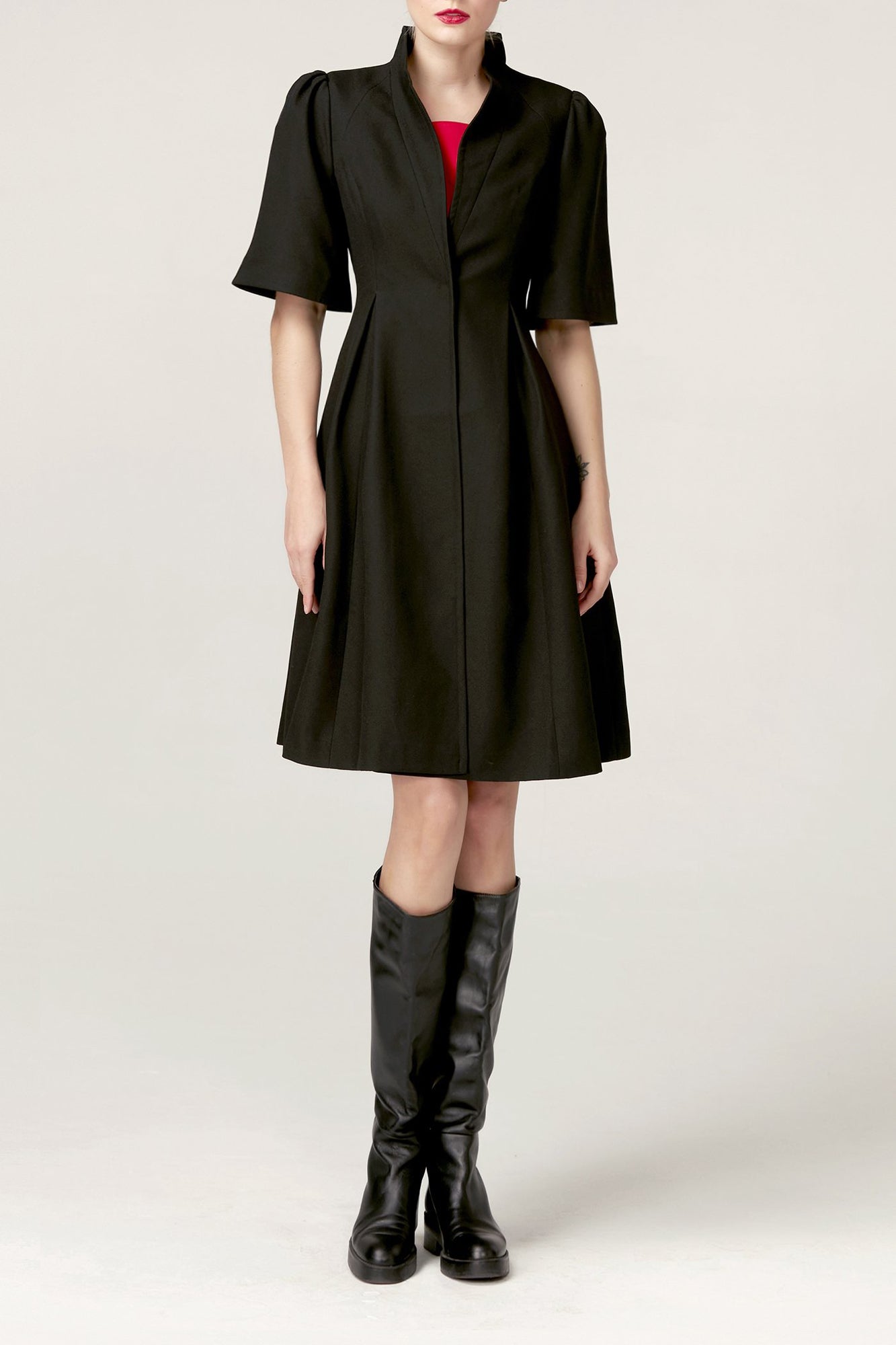 DL One & Only Han Collar Bell Sleeves Trench Coat/Blazer