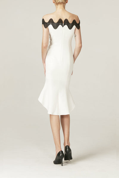 DL Forever CHIC Katie Fusion Fishtail Cocktail Dress