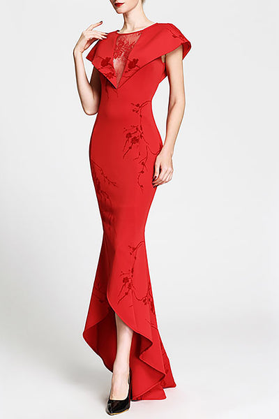 DL COUTURE SignatureLavish Gown - Scarlette Embroidered Gown