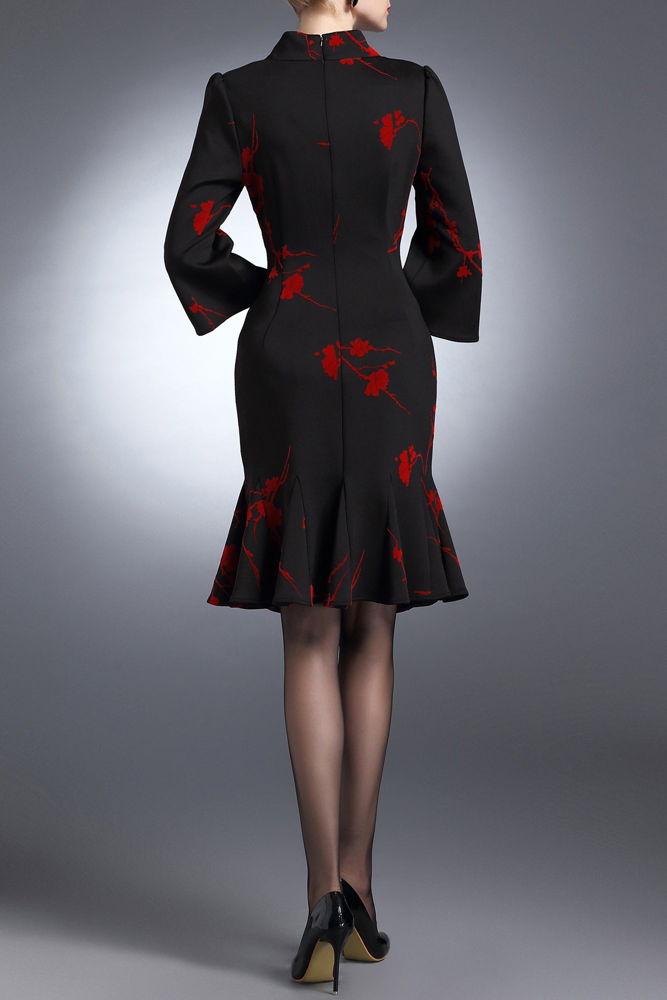 Lila Fusion Fishtail Cocktail Dress