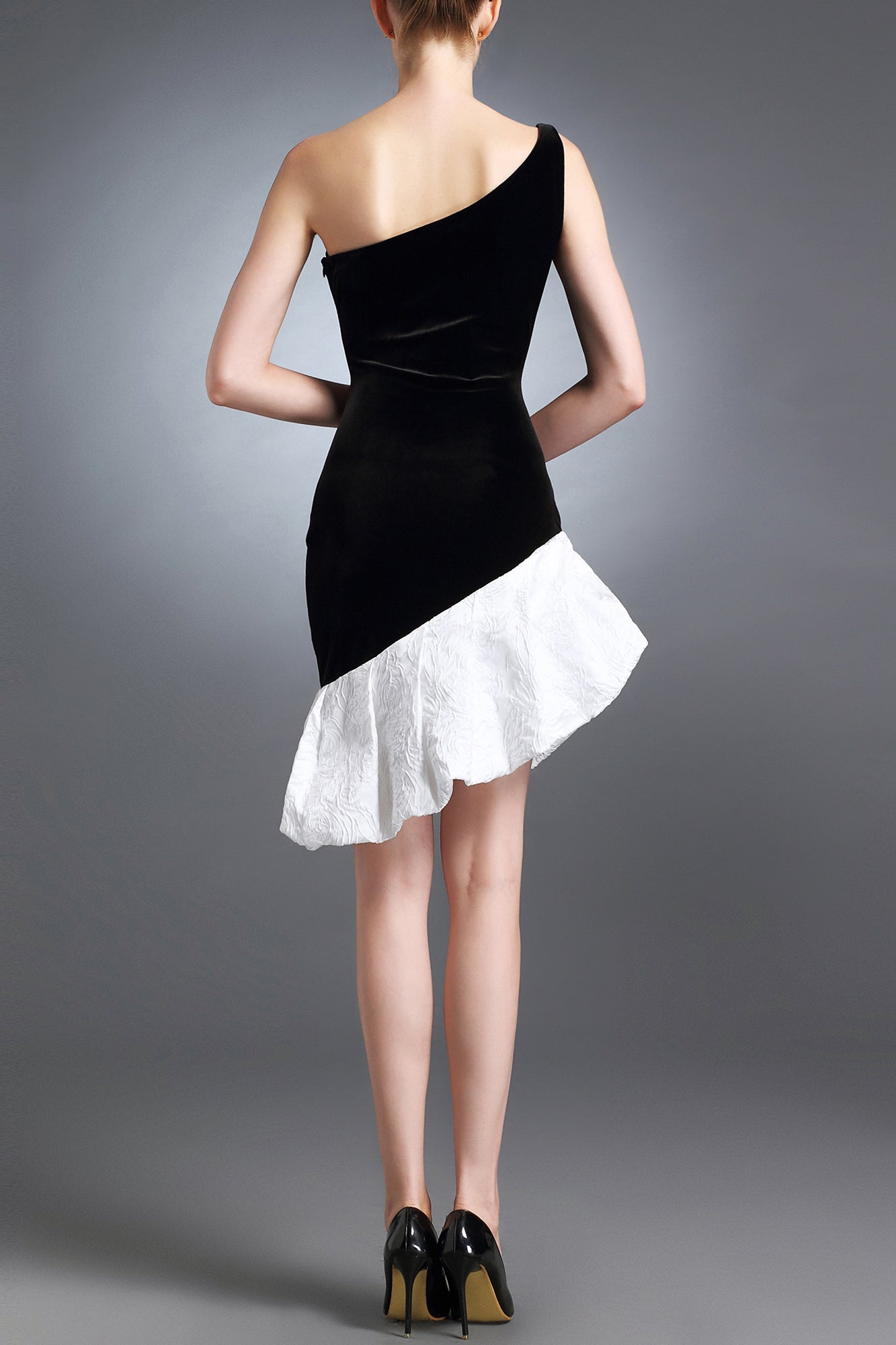 Jessica Little Black & White Cocktail dress