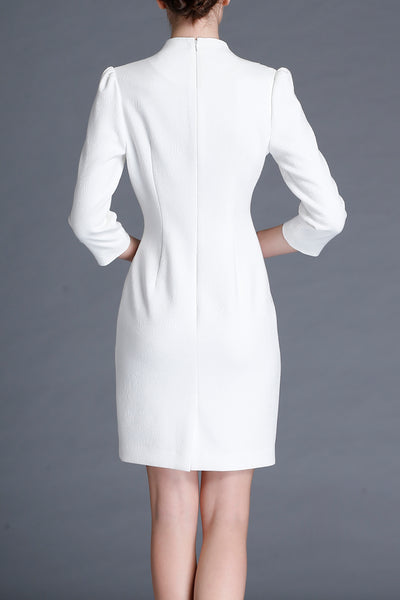 DL Classic Han Style V-neck Athena Dress